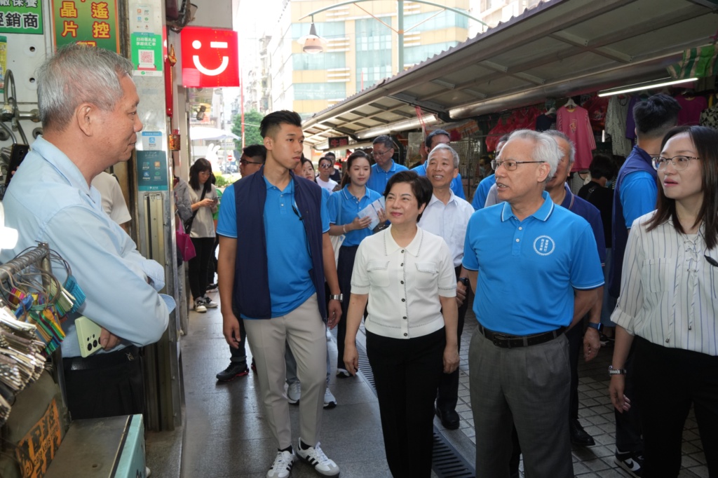 岑浩輝探訪新橋社區